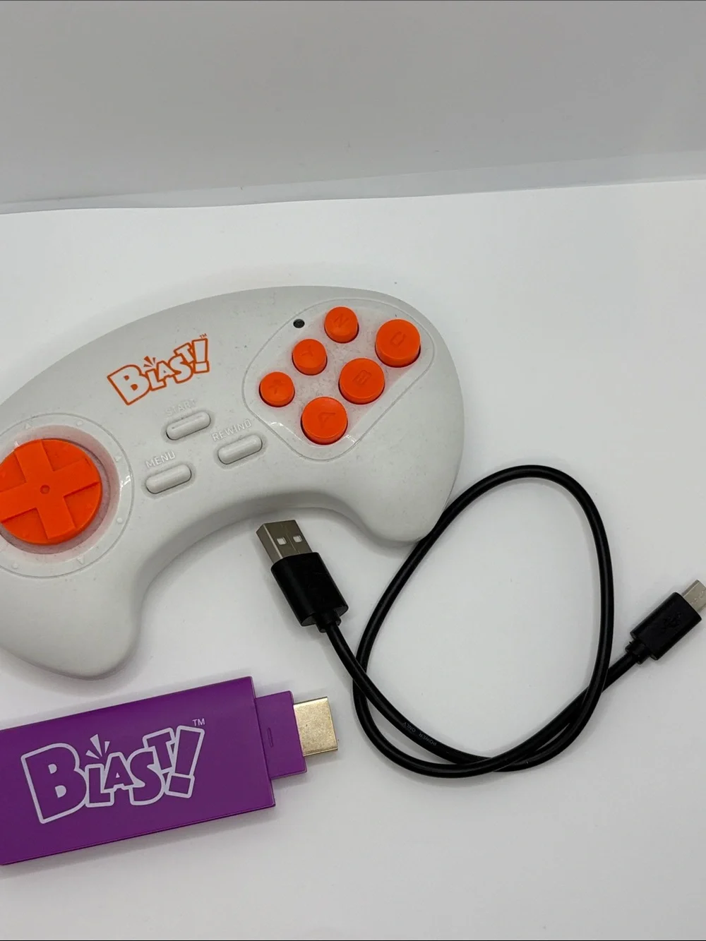 Atari Flashback Blast Asteroids 20 built-in games HDMI dongle wireless controlle